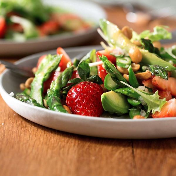Erdbeeren toller Salat - leckere Ideen