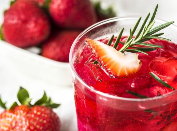 Ideen mit Saft Erdbeeren