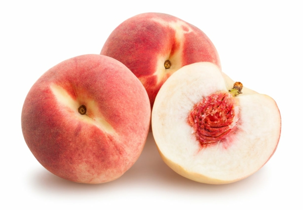 pfirsich nährwerte fruchtfleisch farben weiß