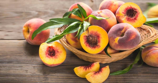 pfirsich nährwerte viele vitamine mineralien