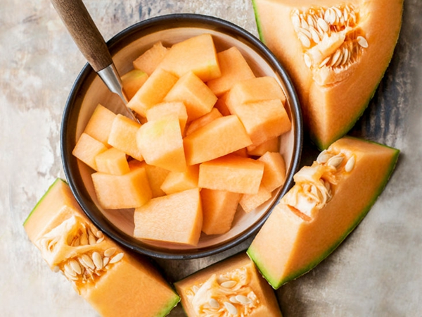 zuckermelone leckere sommerfrüchte gesunde ernährung