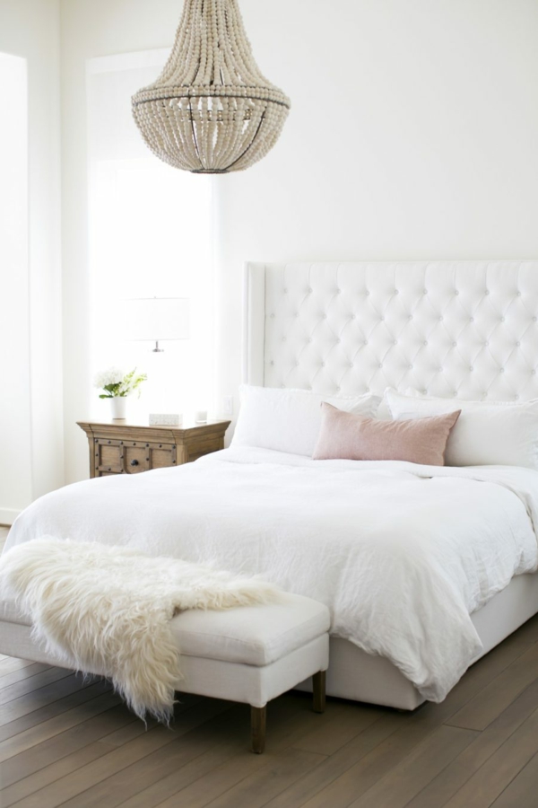 kronleuchter schlafzimmer modernes design schöne deko