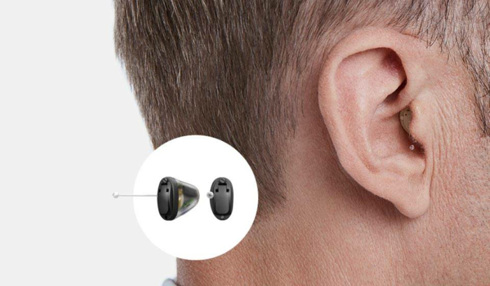 Hörgeräte mit Bluetooth unsichtbar