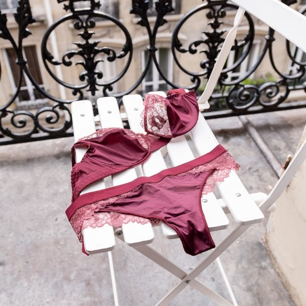 Französische Dessous von Maison Lejaby, die jede Dame haben sollte rosa lila unterwäsche