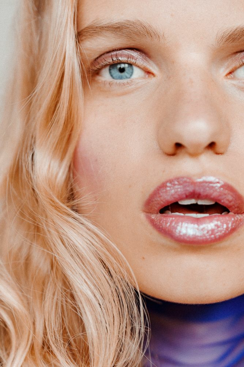 lippen make up frosted lips trend sommer 2022